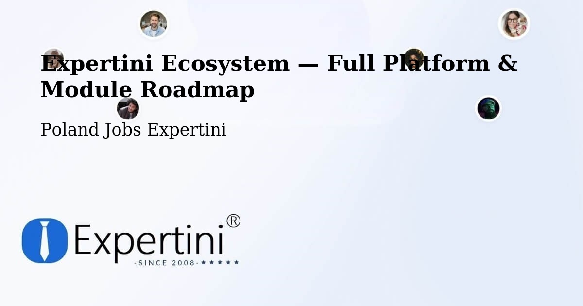 Expertini Ecosystem — Full Platform & Module Roadmap – Pakosław